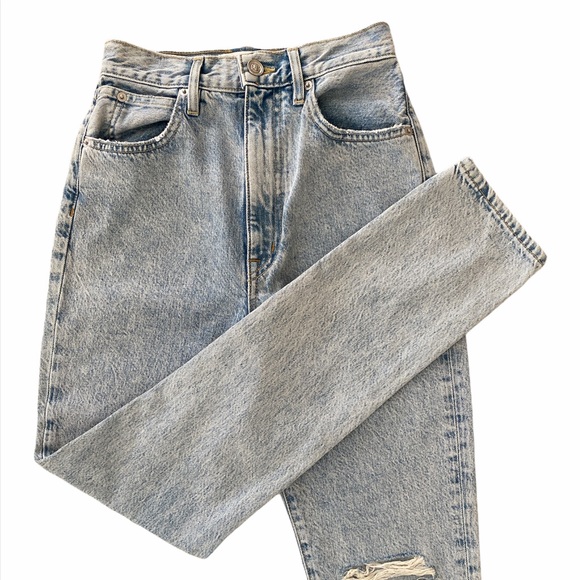 SLVRLAKE Beatnik Time Worn High Rise Slim 25 26 - Picture 4 of 14